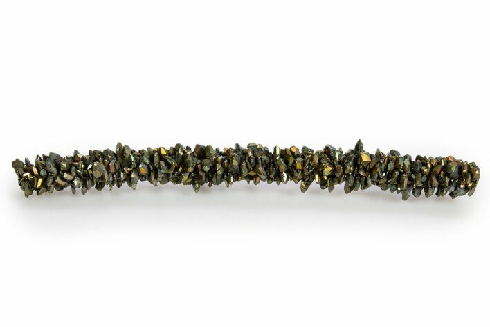 Iridescent Marcasite Crystal Stalactite - Linwood Mine, Iowa #324780